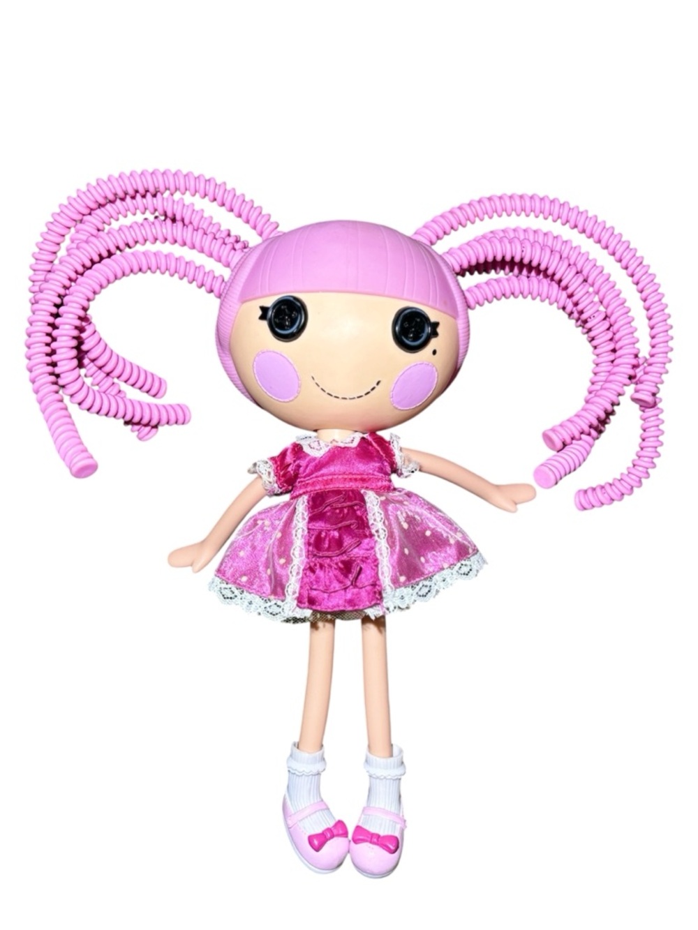 Lalaloopsy Doll Pink Hair Original Dress MGA Toy